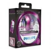 Комплект автоламп Philips H7 ColorVision 12972CVPPS2 фиолетовый